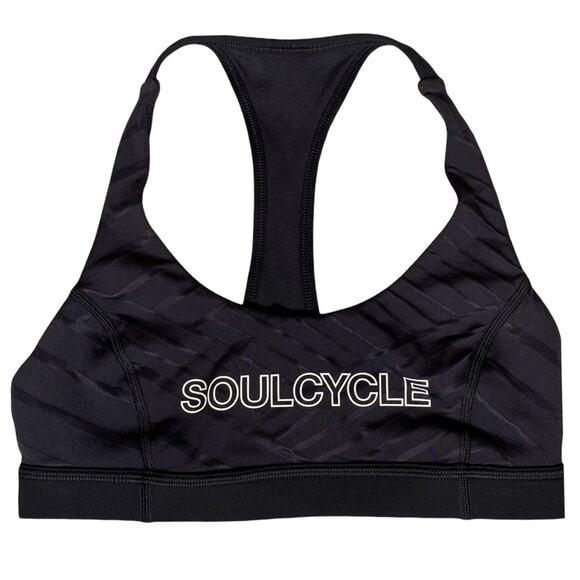 Lululemon SoulCycle Hot Like Agni Bra in Black size 6 - Picture 6 of 13